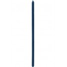 Свеча восковая натуральная синяя. Высота 30 см. Диаметр 9,5 мм. Вес 19 гр.